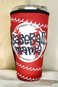 30 OZ Baseball Mama Cup Cover